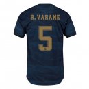 Maillot Real Madrid NO.5 Varane 2ª 2019-20 Bleu