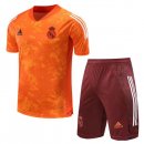 Entrainement Real Madrid Ensemble Complet 2020-21 Orange