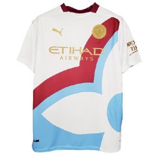 Thailande Maillot Manchester City Spécial 2021-22 Blanc