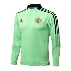 Training Top Manchester United 2022 Vert Noir