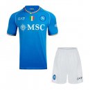 Maillot Naples 1ª Enfant 2023-24 Bleu