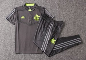 Polo Flamengo Conjunto Complet 2019-20 Gris Vert