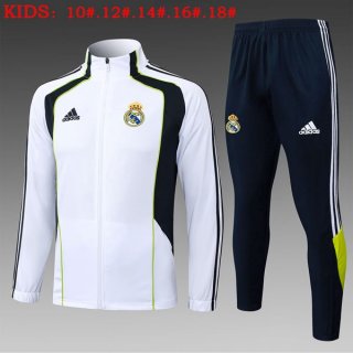 Enfant Survetement Real Madrid 2025-26 Blanc 4 Enfant Survetement Real Madrid 2025-26 Blanc 4