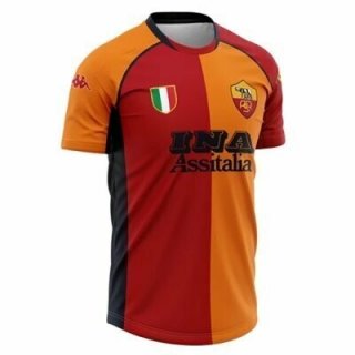 Thailande Maillot AS Roma 1ª Retro 2001 2002