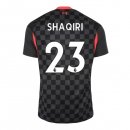 Maillot Liverpool NO.23 Shaqiri 3ª 2020-21 Noir