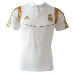 Polo Real Madrid 2019-20 Blanc Or Polo Real Madrid 2019-20 Blanc Or