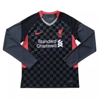 Thailande Maillot Liverpool 3ª ML 2020-21 Noir