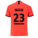 Maillot Paris Saint Germain NO.23 Draxler 2ª 2019-20 Orange