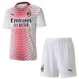 Maillot AC Milan 2ª Enfant 2020-21 Blanc