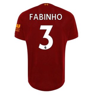 Maillot Liverpool NO.3 Fabinho 1ª 2019-20 Rouge