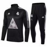 Survetement Real Madrid 2020-21 Noir Gris