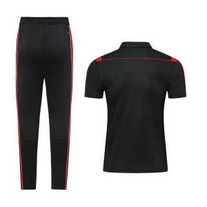 Polo Conjunto Complet Bayern Munich 2019-20 Noir Rouge