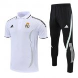 Polo Real Madrid Ensemble Complet 2022-23 Blanc