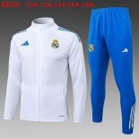 Enfant Survetement Real Madrid 2026-27 Blanc Enfant Survetement Real Madrid 2026-27 Blanc