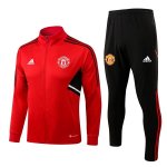 Survetement Manchester United 2023 Rouge Noir Survetement Manchester United 2023 Rouge Noir