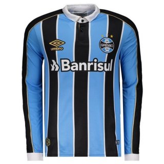 Maillot Grêmio FBPA 1ª ML 2019-20 Bleu
