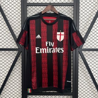 Thailande Maillot AC Milan 1ª Retro 2015-2016 Thailande Maillot AC Milan 1ª Retro 2015-2016
