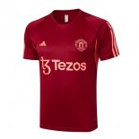 Maillot Entrainement Manchester United 2024-25 Rouge