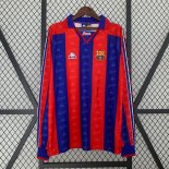 Thailande Maillot Barcelone 1ª ML Retro 1996 1997