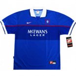 Thailande Maillot Rangers 1ª Retro 1997 1999 Bleu