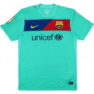 Thailande Maillot Barcelone 2ª Retro 2010 2011 Vert