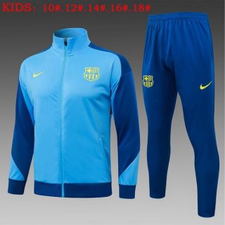 Enfant Survetement Barcelone 2026-27 Bleu