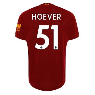 Maillot Liverpool NO.51 Hoever 1ª 2019-20 Rouge