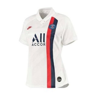 Maillot Paris Saint Germain 3ª Femme 2019-20 Blanc