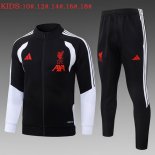 Enfant Survetement Liverpool 2026-27 Noir 2 Enfant Survetement Liverpool 2026-27 Noir 2