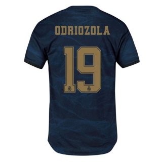 Maillot Real Madrid NO.19 Odriozola 2ª 2019-20 Bleu