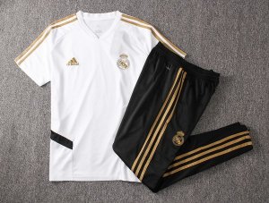 Entrainement Real Madrid Conjunto Complet 2019-20 Blanc Noir