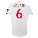 Maillot Liverpool NO.6 Lovren 2ª 2019-20 Blanc