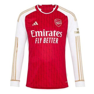 Thailande Maillot Arsenal 1ª ML 2023-24