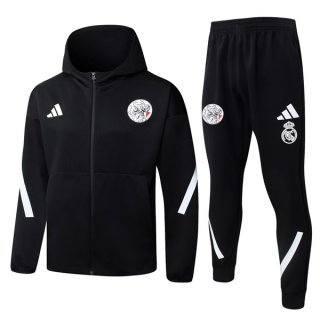 Coupe Vent Capuche Ajax 2026-27 Noir