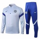 Survetement Chelsea 2020-21 Gris Clair