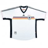 Thailande Maillot Allemagne 1ª Retro 1998 Blanc