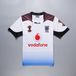 Thailande Maillot Fiyi RLWC Champions 2017 2018 Blanc