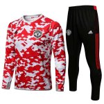 Training Top Manchester United 2022 Rouge Noir