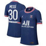 Maillot Paris Saint Germain NO.30 Messi 1ª Enfant 2021-22 Bleu
