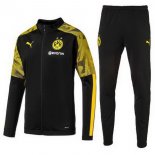 Survetement Borussia Dortmund 2019-20 Noir Jaune