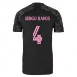 Maillot Real Madrid 3ª NO.4 Sergio Ramos 2020-21 Noir