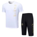 Maillot Entrainement PSG Ensemble Complet 2023-24 Blanc Maillot Entrainement PSG Ensemble Complet 2023-24 Blanc