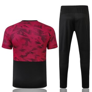 Entrainement AC Milan Conjunto Complet 2019-20 Noir Blanc Rouge