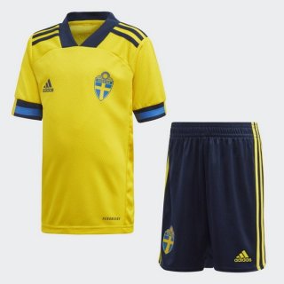 Maillot Suède 1ª Enfant 2020 Jaune