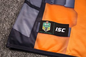 Thailande Maillot Wests Tigers 2017 2018 Jaune