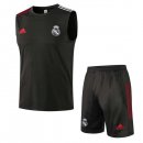 Maillot Real Madrid Sans Manches Ensemble Complet 2022 Noir