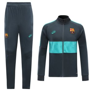 Survetement Barcelone 2019-20 Gris Vert