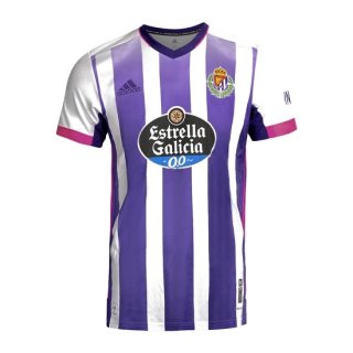 Thailande Maillot Real Valladolid 1ª 2020-21 Blanc Purpura