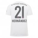 Maillot Bayern Munich NO.21 Hernández 2ª 2019-20 Blanc