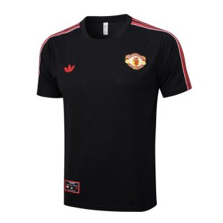 Maillot Entrainement Manchester United 2025-26 Noir 3 Maillot Entrainement Manchester United 2025-26 Noir 3